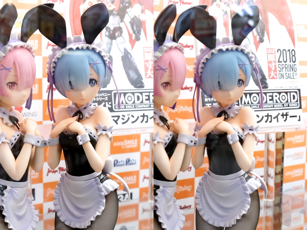 フリーイング Re:ゼロから始める異世界生活 レム バニーVer. フィギュアサンプル展示
