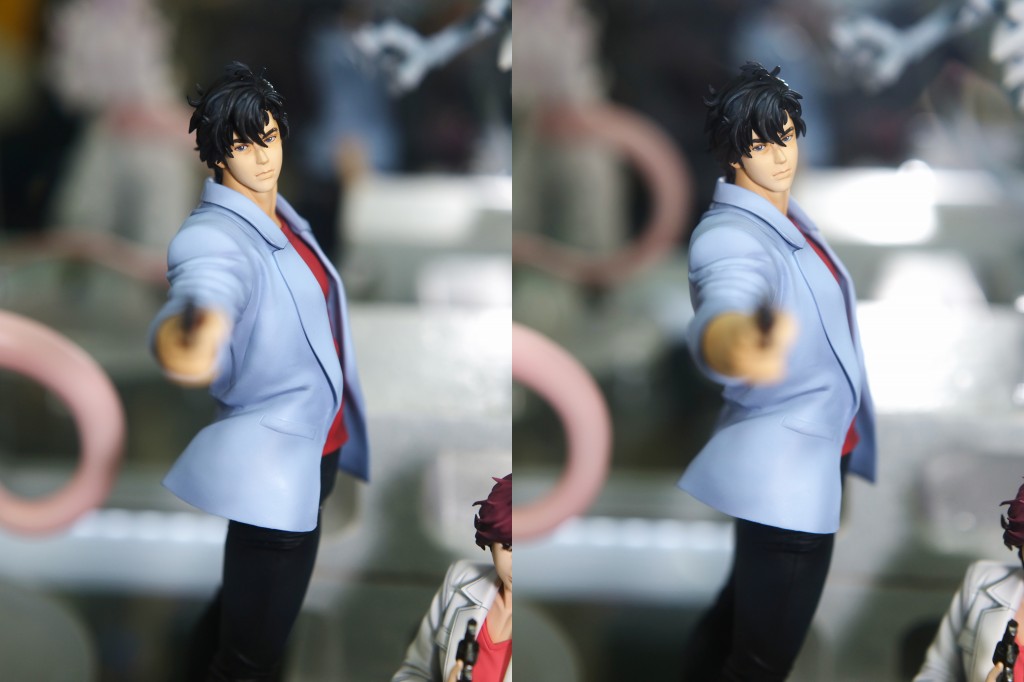 メガハウス 劇場版シティーハンター 新宿プライベート アイズ 冴羽獠 槇村香 フィギュア立体視ブログ