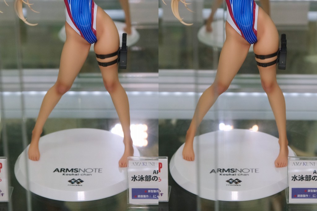 AMAKUNI ARMS NOTE 水泳部のコウハイちゃん フィギュア