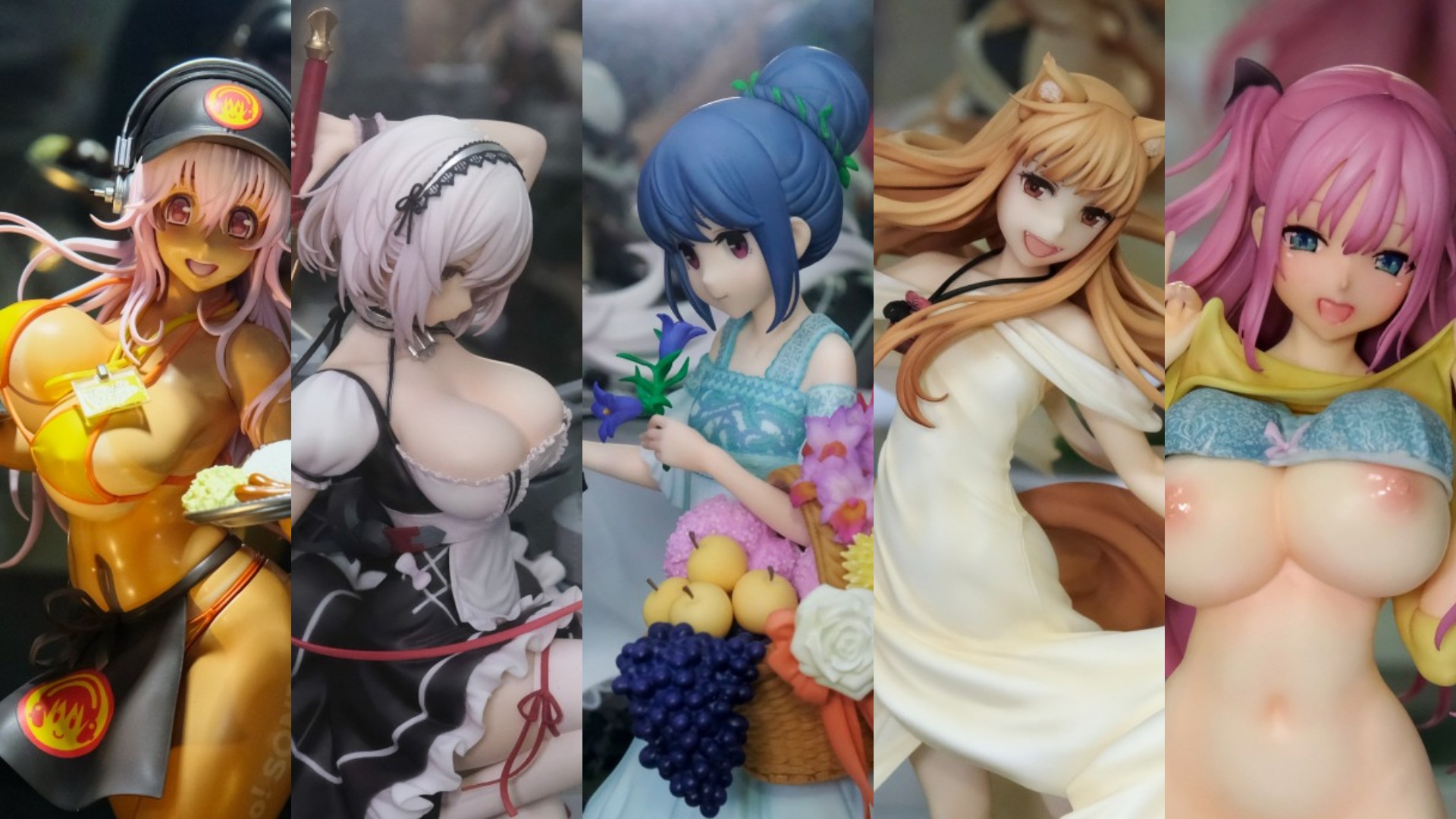 秋葉原新作フィギュア展示