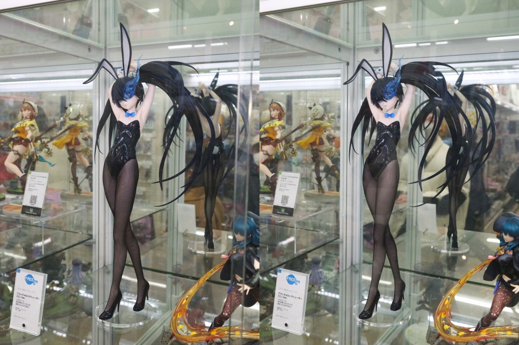 フリーイング　ブラック★ロックシューター　バニーver.フィギュア　新品未開封 細身の体にピッタリはまるバニースーツ！ フィギュア「ブラック