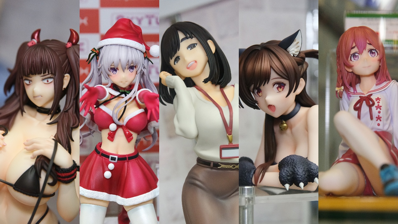 秋葉原新作フィギュア展示
