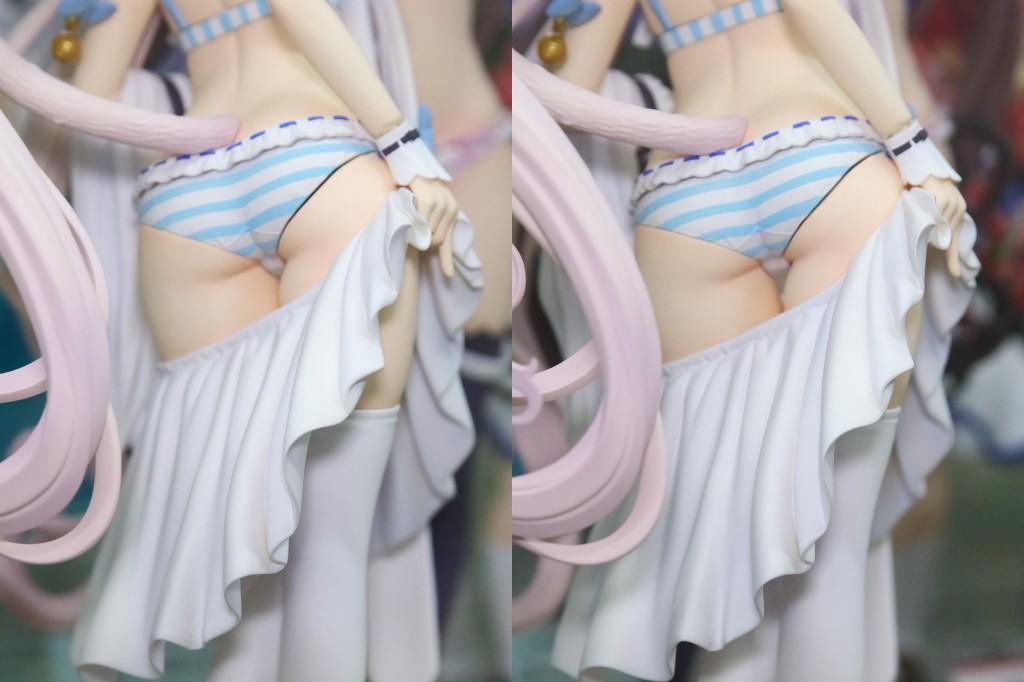 PLUM ネコぱら バニラ～着替えのひと時～ フィギュアパンツ