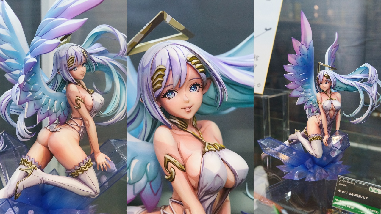 コトブキヤ 幻奏美術館 Verse01 水晶の天使アリア MAマン塗装作例展示
