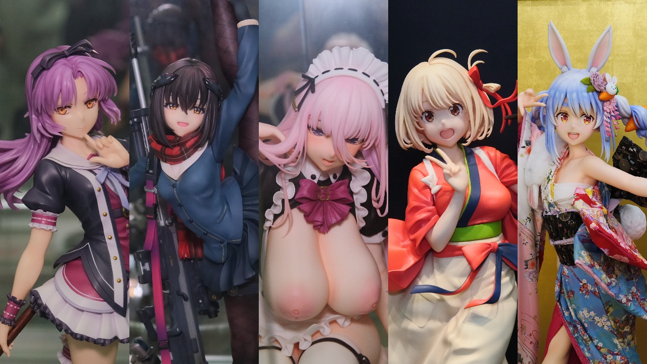 秋葉原新作フィギュア展示