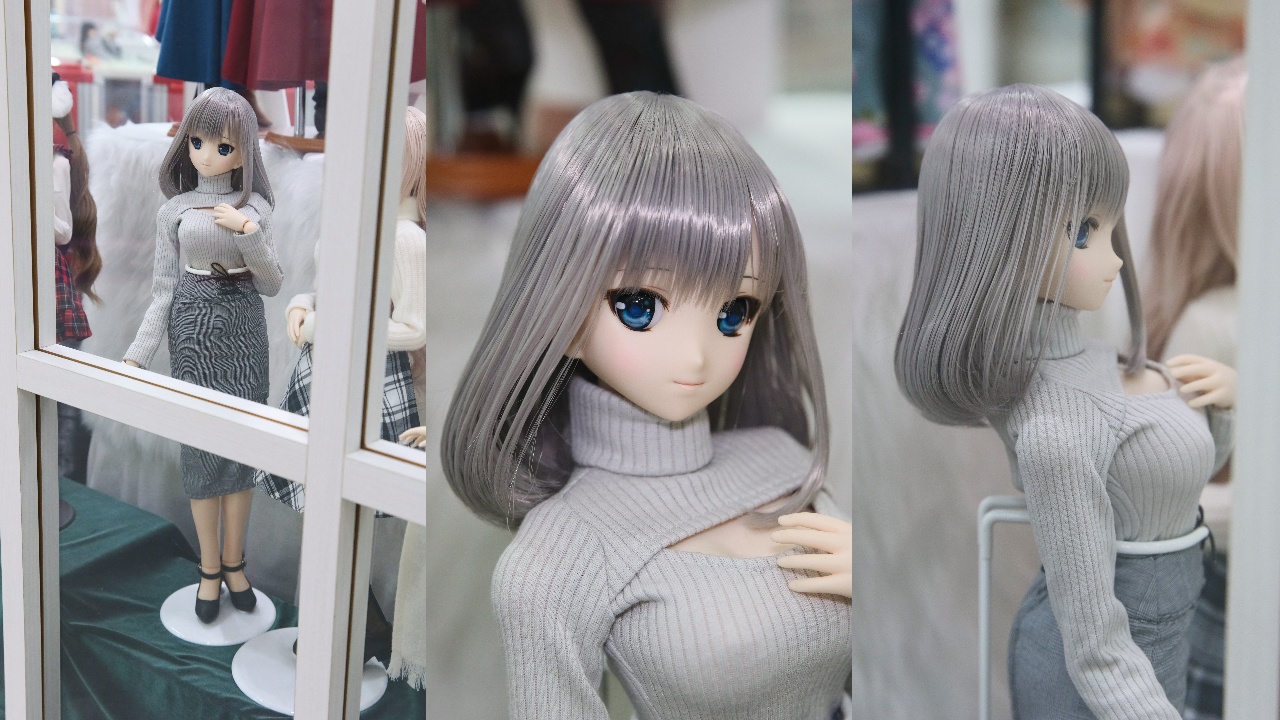 AZONE タートルネックニットワンピースの娘 ドール