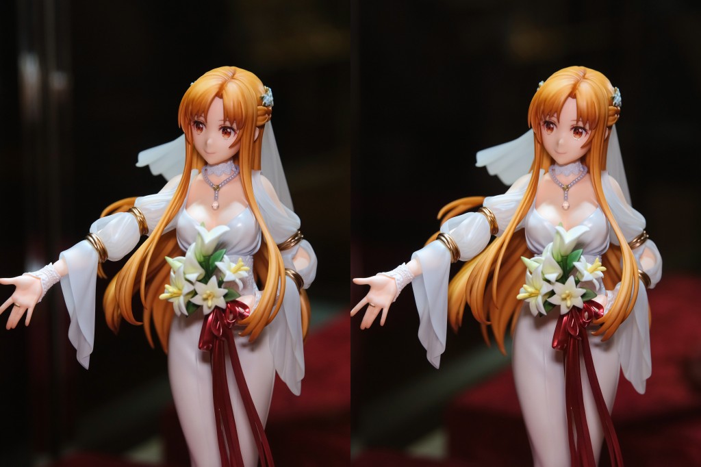 有楽町マルイの1／ ONE SLASH アスナ ウェディング Ver.展示を立体視