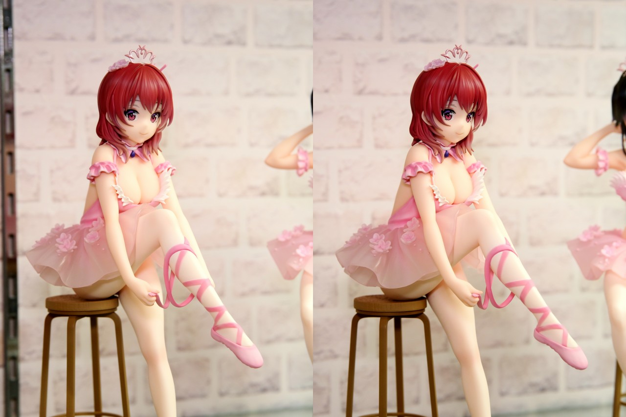 ボークスホビー天国2の展示のユニオンクリエイティブ 赤髪の子展示を