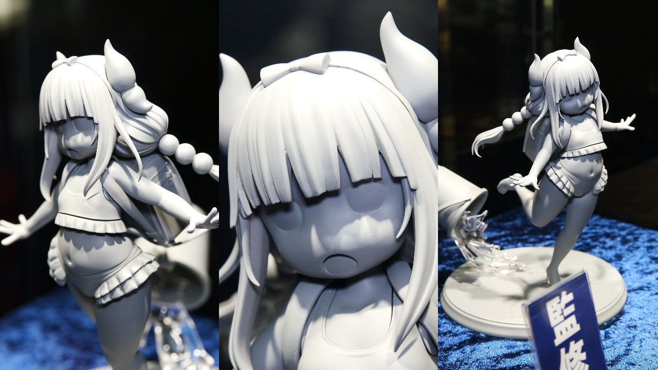 回天堂 小林さんちのメイドラゴン カンナカムイ おうちでワクワク水着Ver.(仮) フィギュア