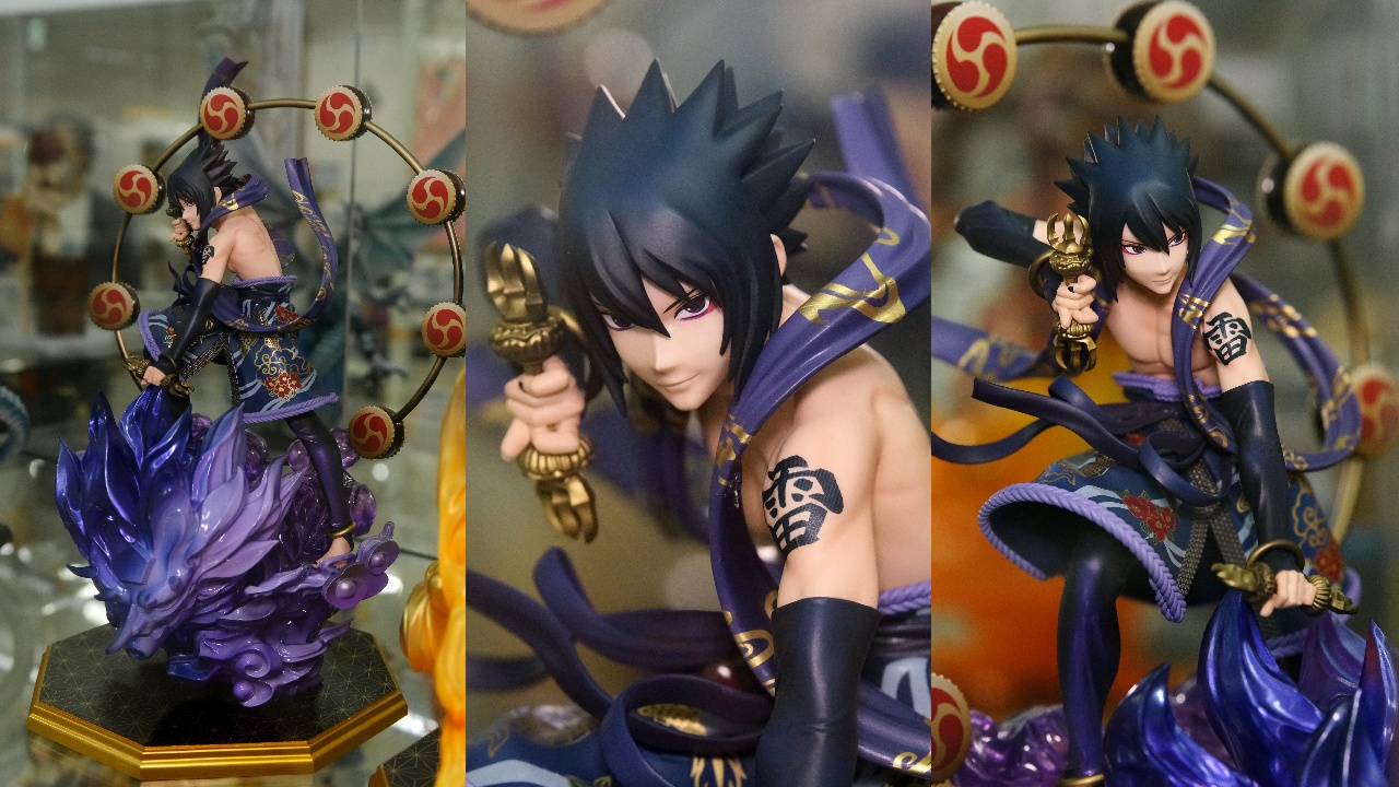メガハウス NARUTO-ナルト- 疾風伝 うちはサスケ 雷神 -Raijin- フィギュア