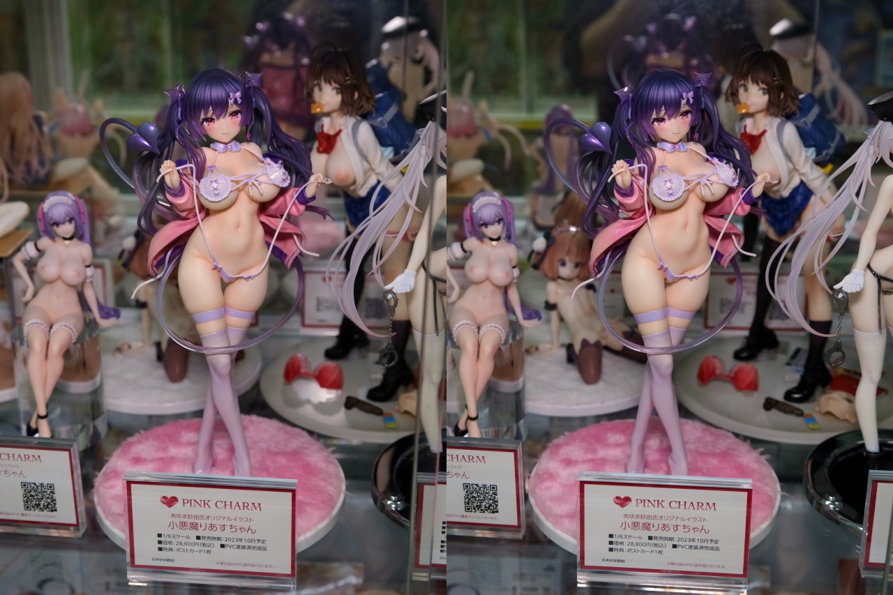 ピンクチャーム あゆま紗由氏 小悪魔りあす フィギュア