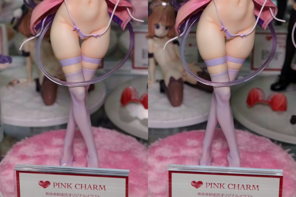 ピンクチャーム あゆま紗由氏 小悪魔りあす フィギュアパンツ