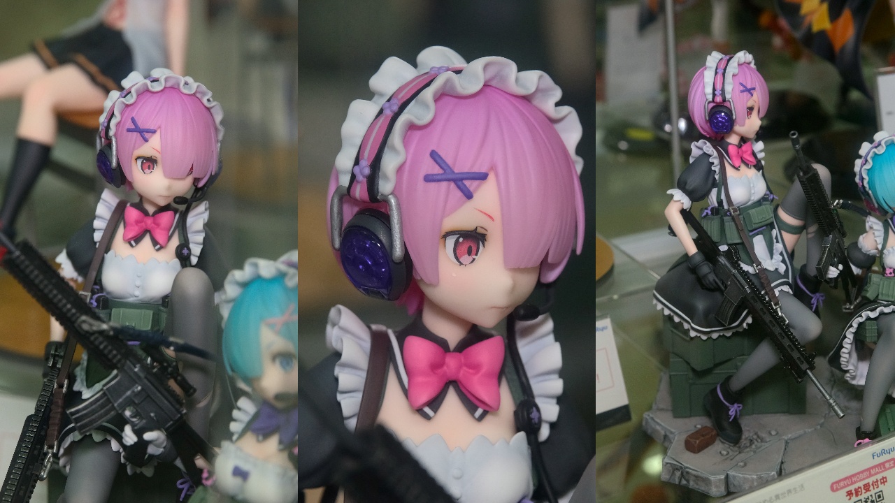 F:NEX Re:ゼロから始める異世界生活 ラム ミリタリー フィギュア
