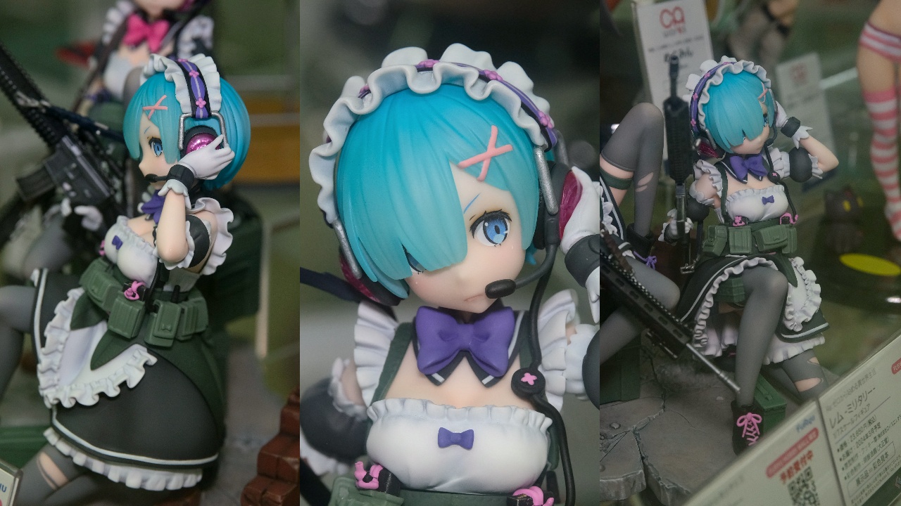 F:NEX Re:ゼロから始める異世界生活 レム ミリタリー フィギュア