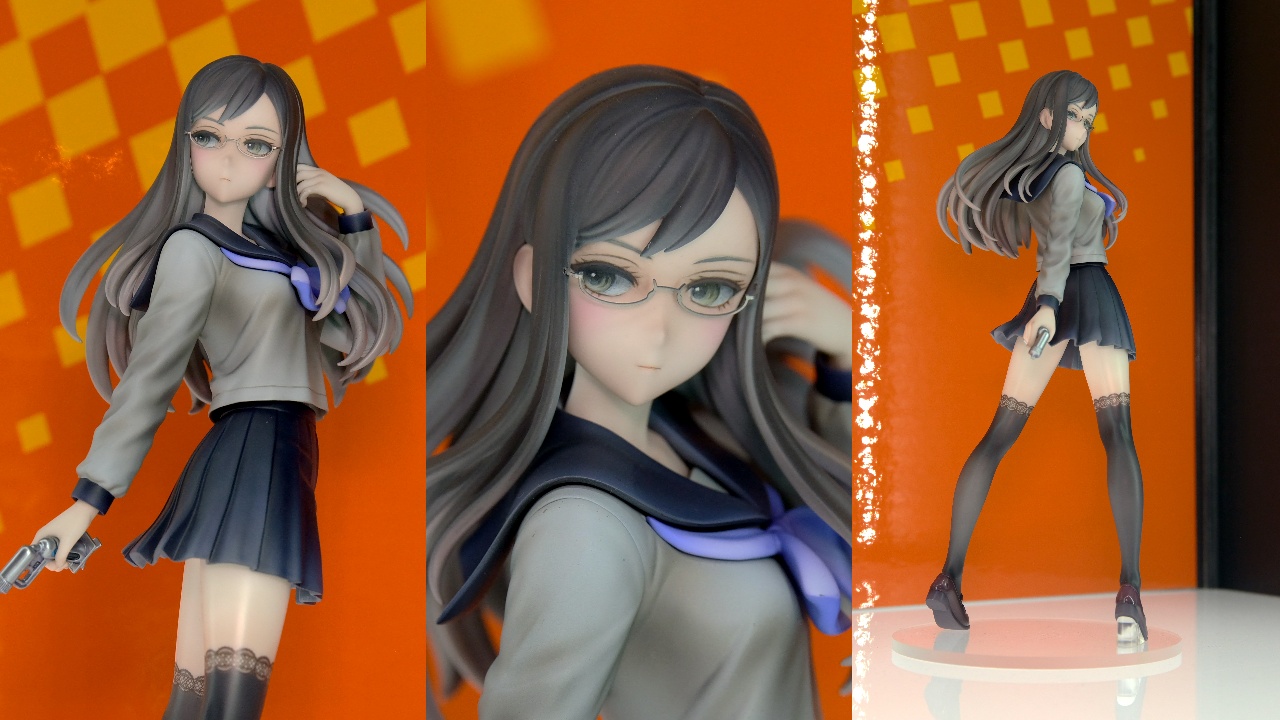 キューズQ 薬師寺恵 フィギュア展示を立体視で撮影。(2023/8/26