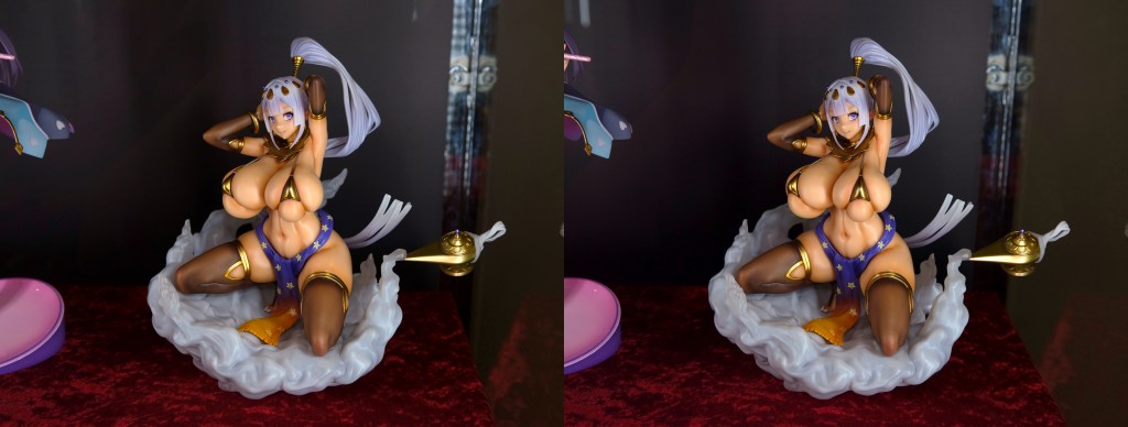 ロケットボーイ アマミヤ オリジナルキャラクター ランプの魔神 ジーナさん フィギュア