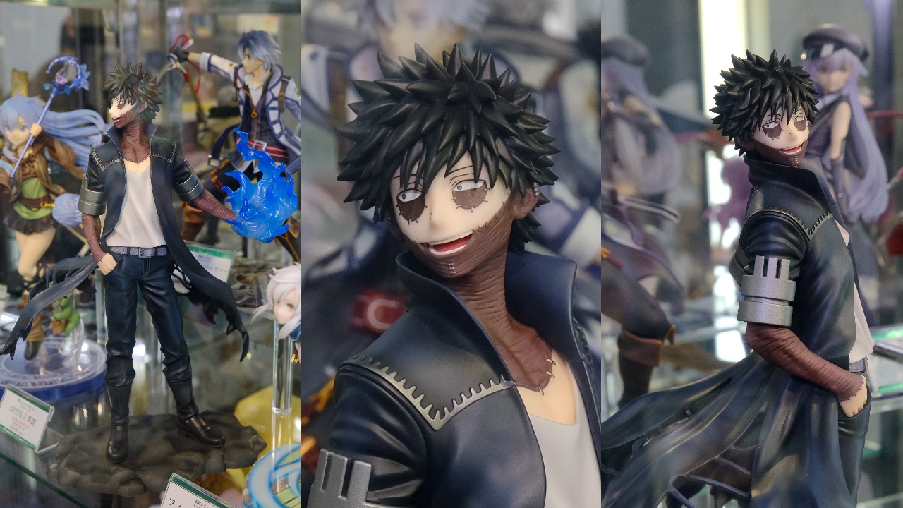 ARTFX J 荼毘 フィギュア展示を立体視で撮影。(2023/11/3 コトブキヤ 