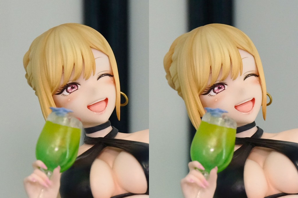 ANIPLEX+ 喜多川海夢（ナイトプールver.） フィギュア展示を立体視で