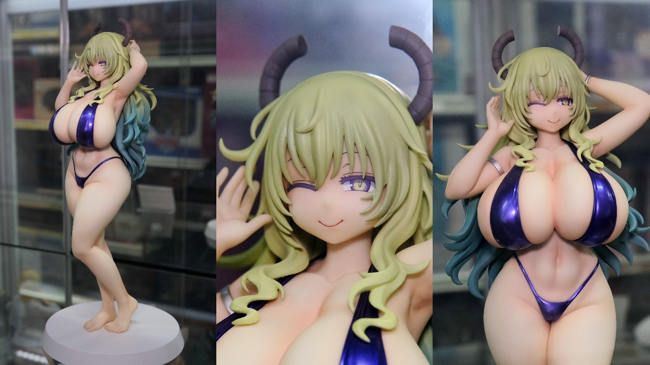 Q-six 小林さんちのメイドラゴン ルコア ビキニスタイル フィギュア
