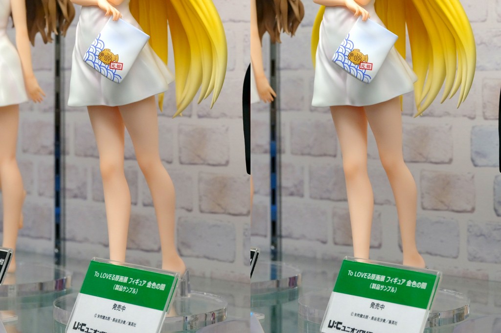 ユニオンクリエイティブ ToLOVEる原画展 金色の闇 フィギュア 立体視