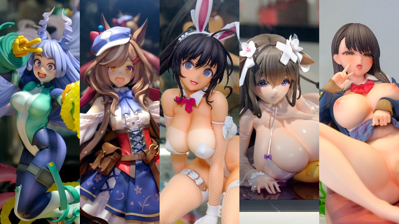 2024年4月14日の秋葉原新作フィギュア展示立体視レポート