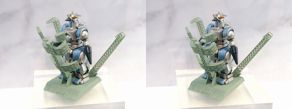 バンダイ S.H.MonsterArts ゴジラvsスペースゴジラ M.O.G.E.R.A. G.フォース格納ドック出撃Ver.