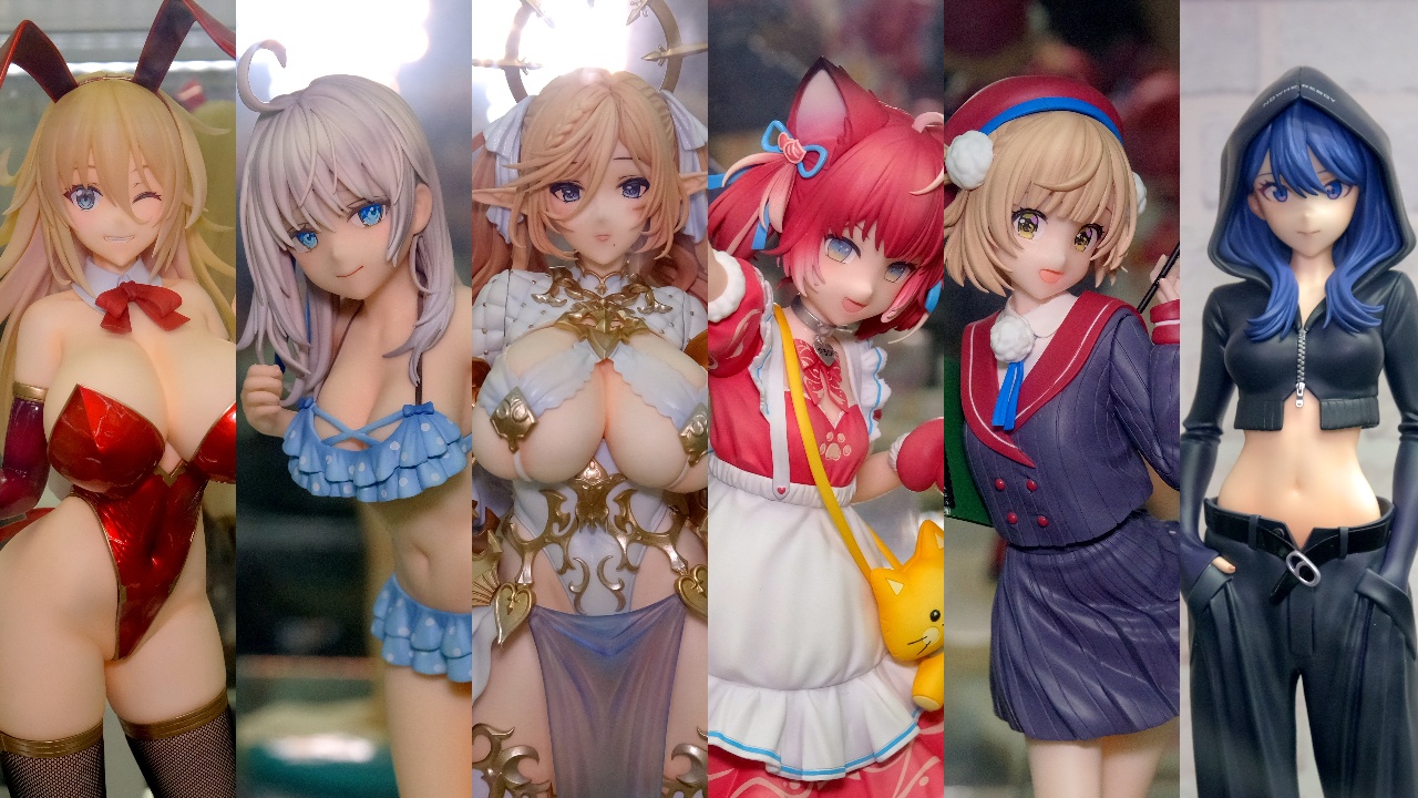 2024年6月9日の秋葉原新作フィギュア展示立体視レポート