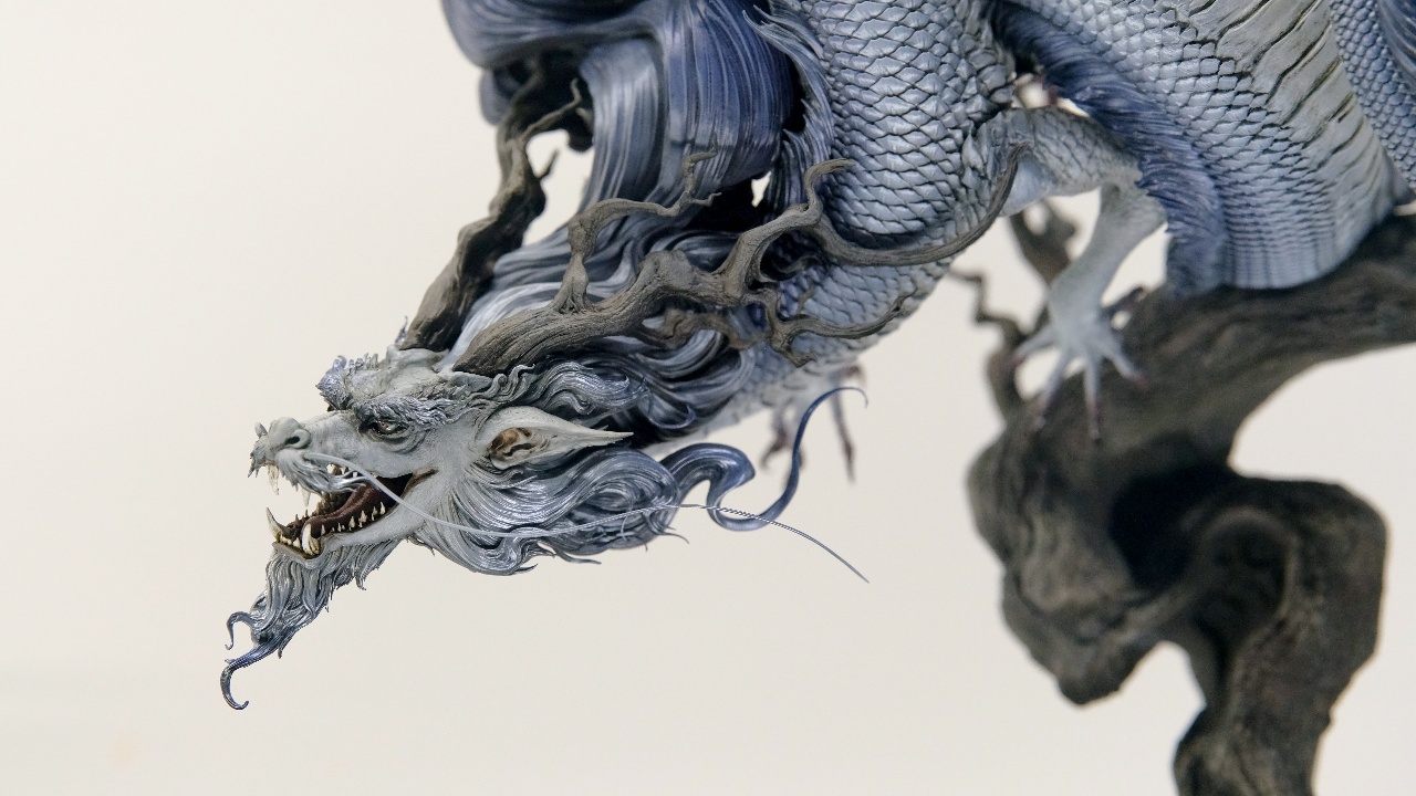 造形作品集 DRAGON 高木アキノリ 梅に龍