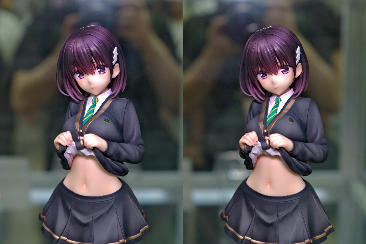 キューズQ あやかしトライアングル 花奏すず フィギュア 立体視