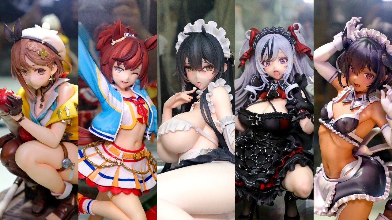 2024年8月12日の秋葉原新作フィギュア展示立体視レポート