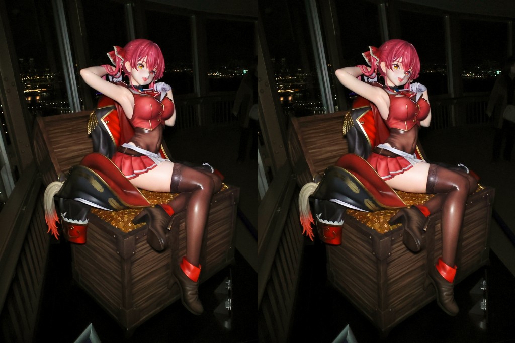 宝鐘マリン等身大フィギュア