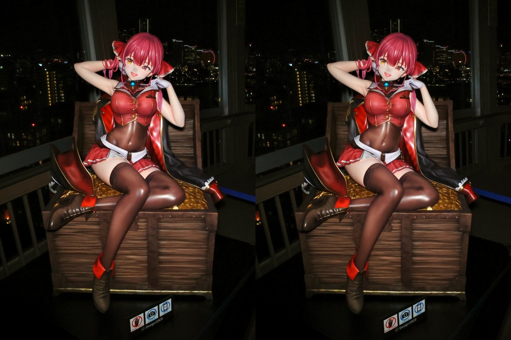 宝鐘マリン等身大フィギュア