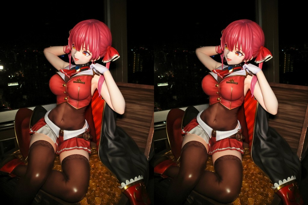 宝鐘マリン等身大フィギュア