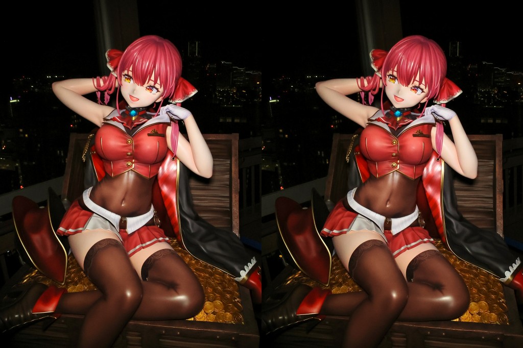 宝鐘マリン等身大フィギュア