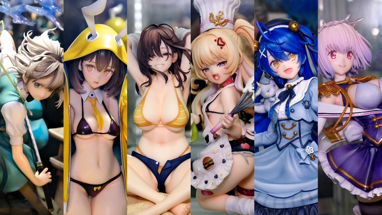 2024年10月13日の秋葉原新作フィギュア展示立体視レポート