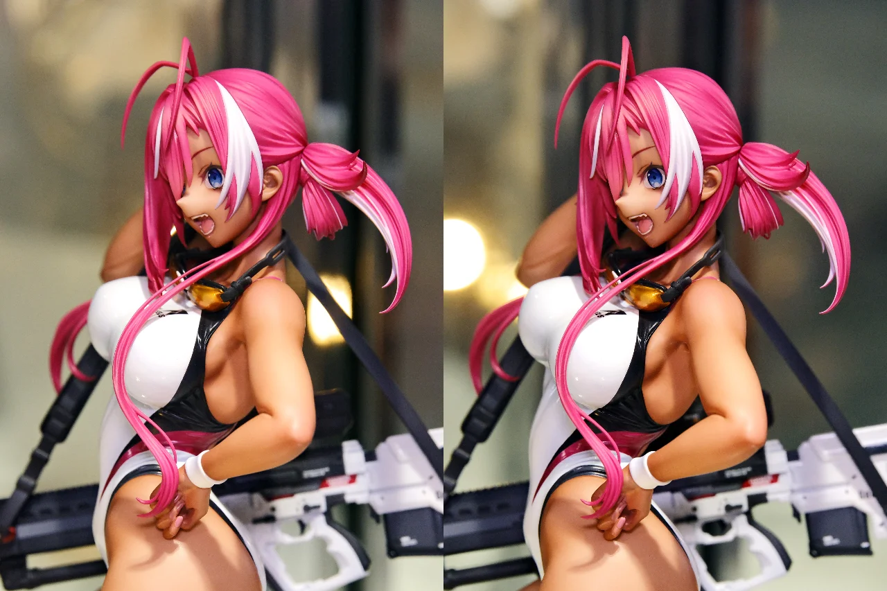 AMAKUNI ARMS NOTE 水泳部のアネゴちゃん フィギュア 立体視