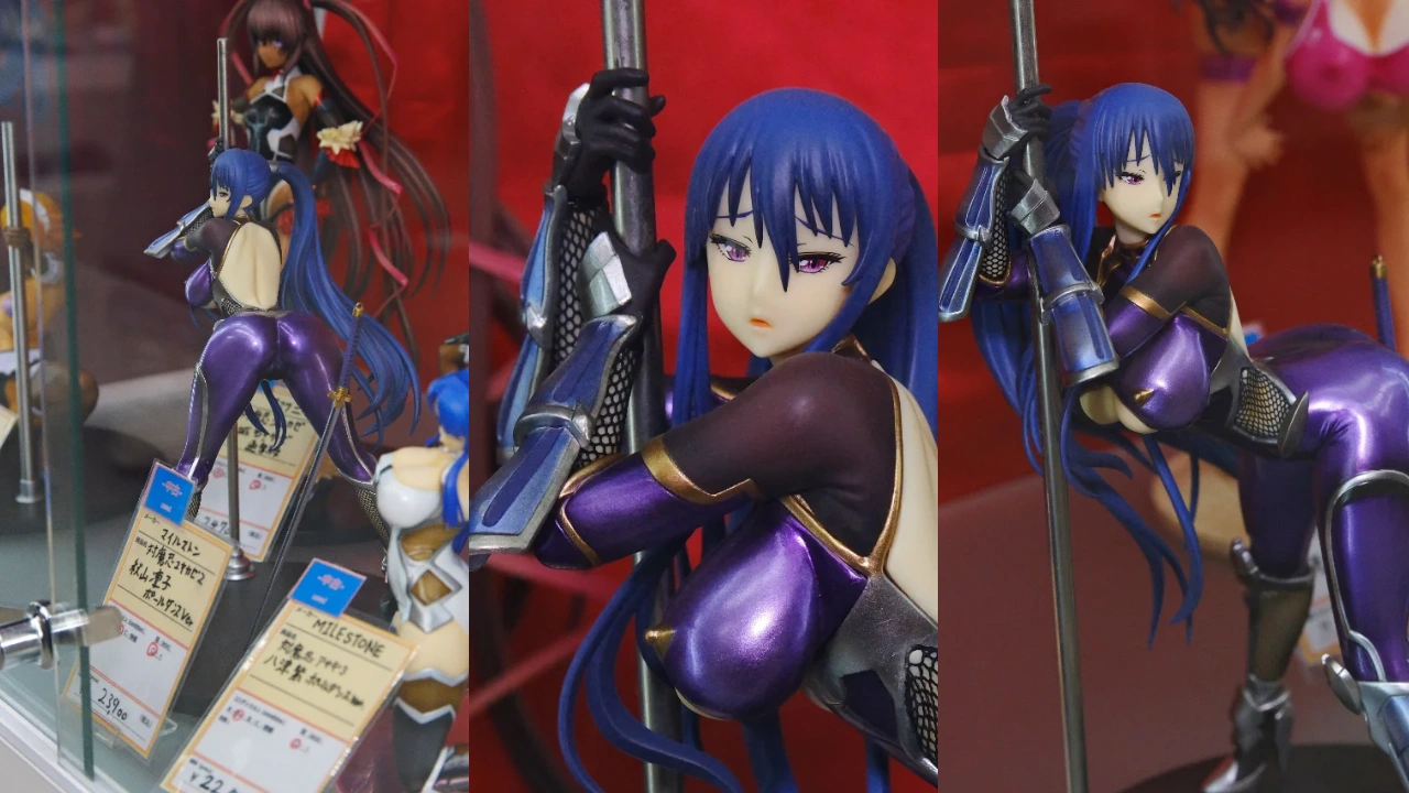 マイルストン クイーンテッド 対魔忍アサギ3 八津紫 ポールダンスver.
