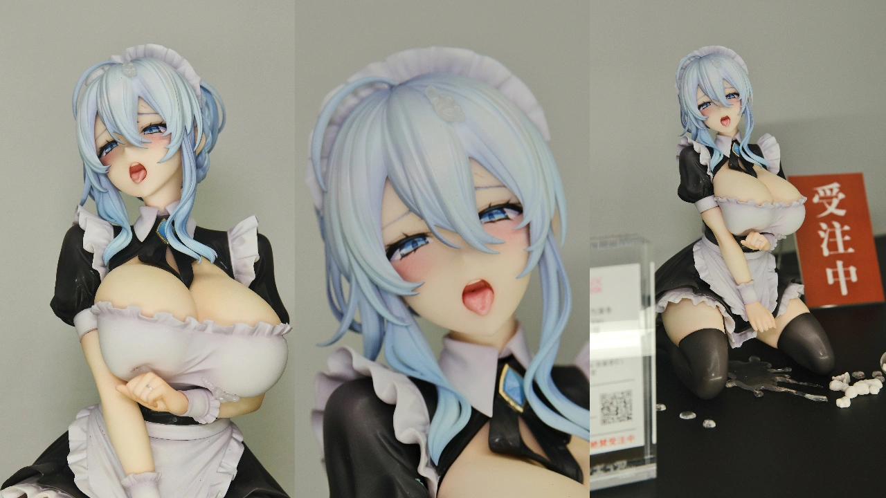 PinkMango ぷぅ崎ぷぅ奈氏オリジナルイラスト 未亡人の雪女 雪乃深冬 メイド ver. 特別 Ver.