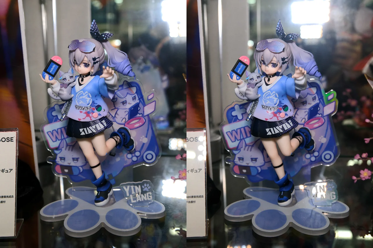 RIBOSE RISE UP+ 崩壊:スターレイル ちびねこシリーズフィギュア 銀狼Ver.