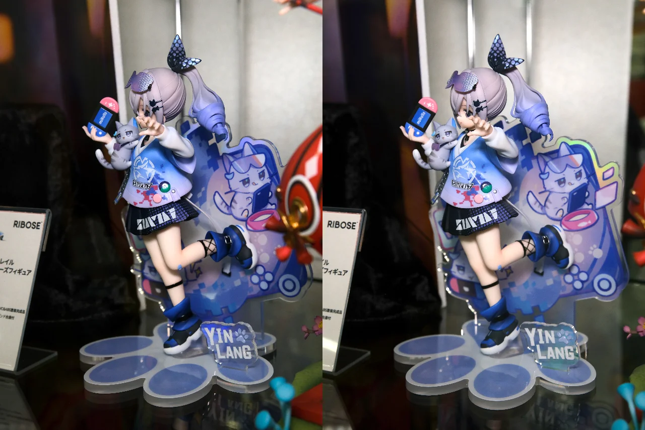 RIBOSE RISE UP+ 崩壊:スターレイル ちびねこシリーズフィギュア 銀狼Ver.