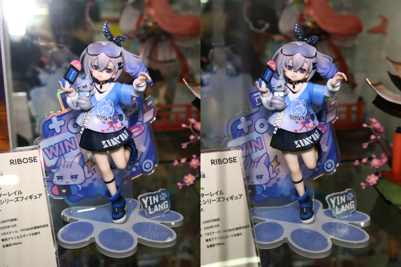 RIBOSE RISE UP+ 崩壊:スターレイル ちびねこシリーズフィギュア 銀狼Ver.