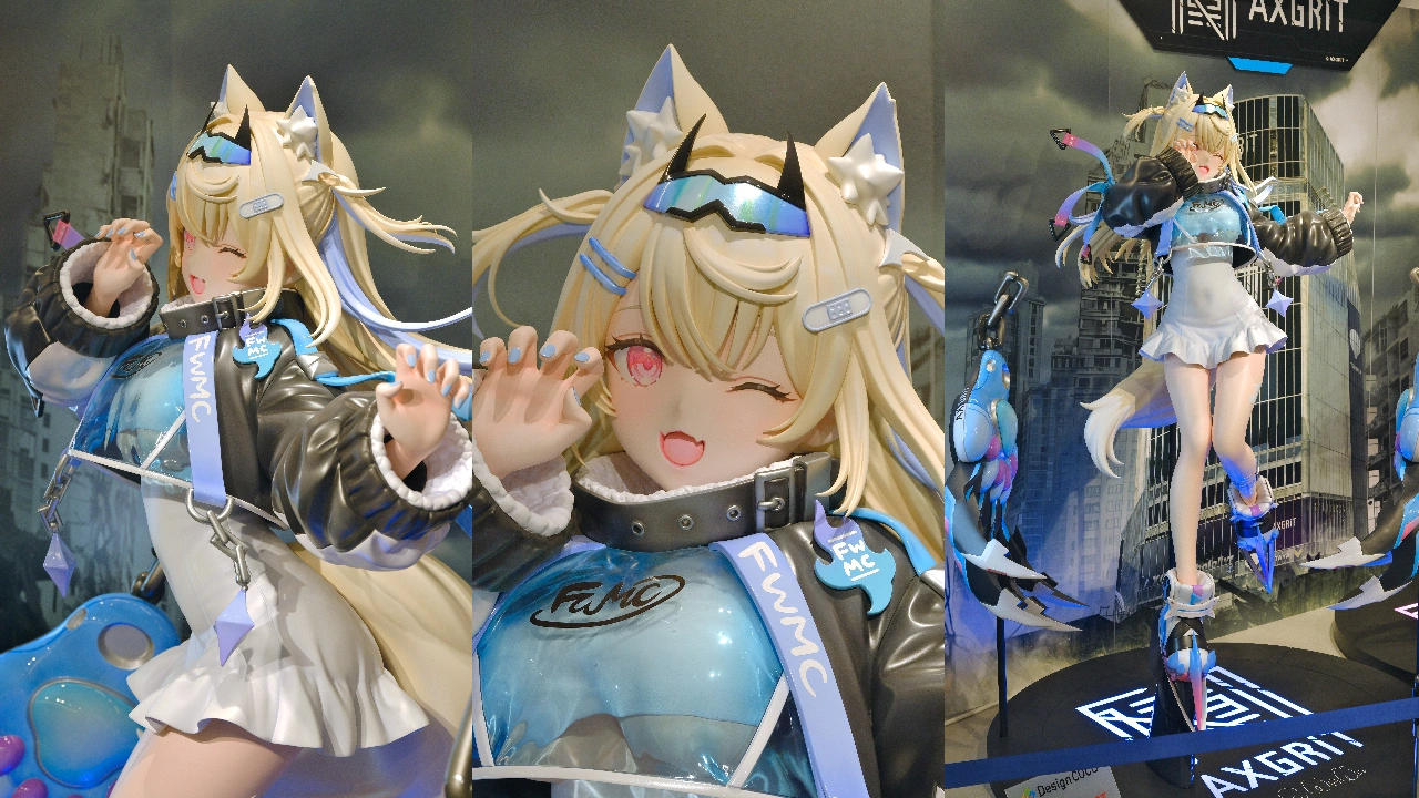 デザインココ ホロライブ English フワワ・アビスガード 「AXGRIT」Ver. 等身大フィギュア