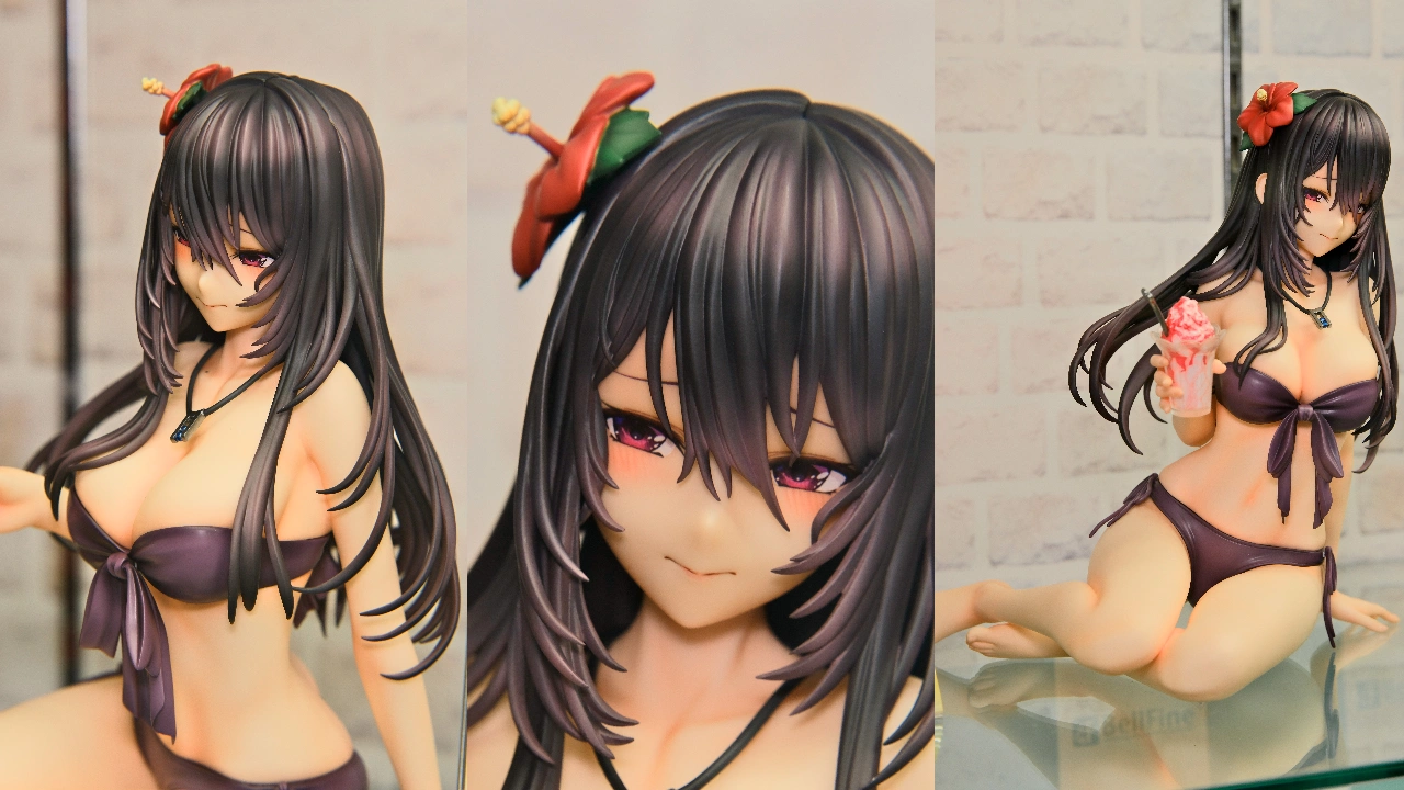 ユニオンクリエイティブ はにかみ彼女 水澄華実 水着Ver. フィギュア