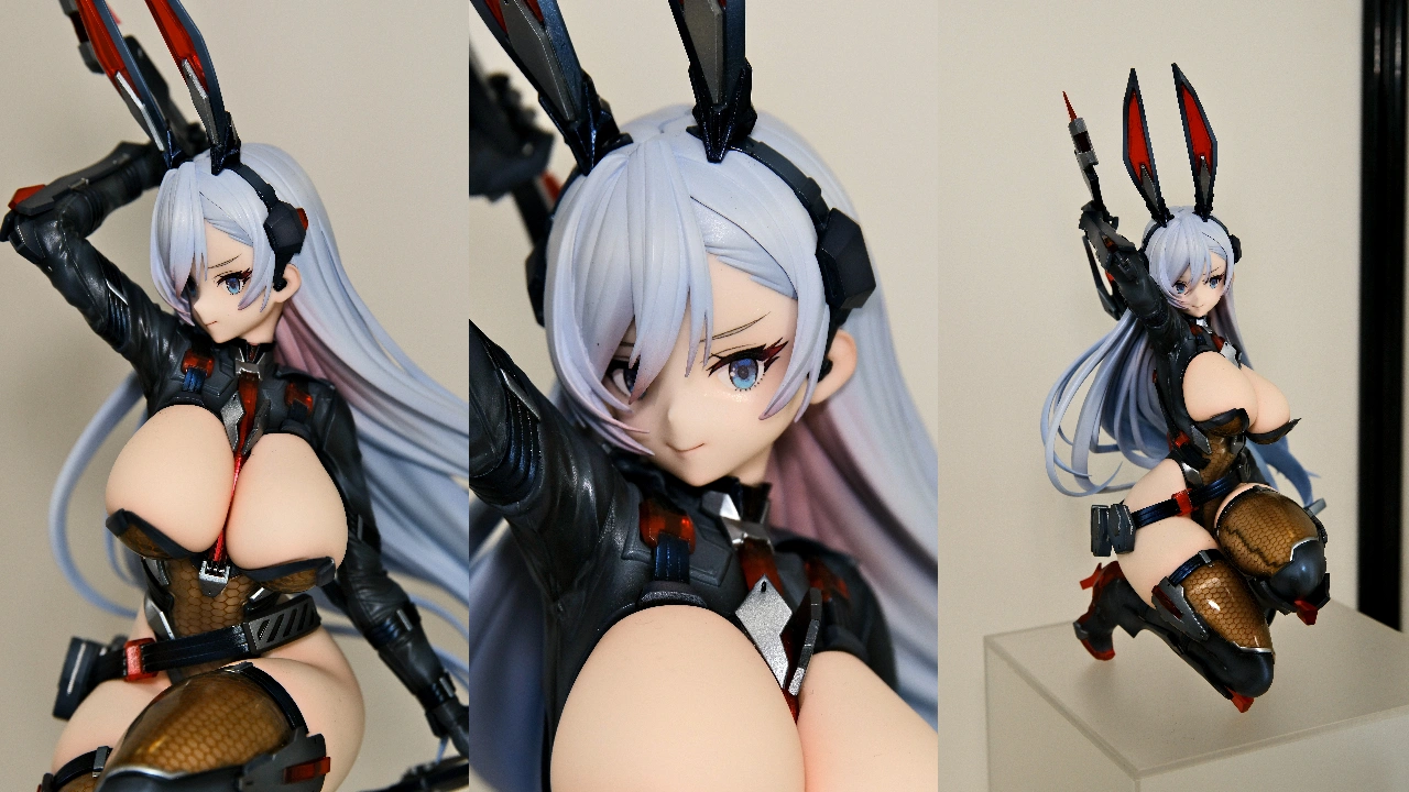 フリーイング saitomオリジナル サムライバニー 牡丹 Designed by saitom