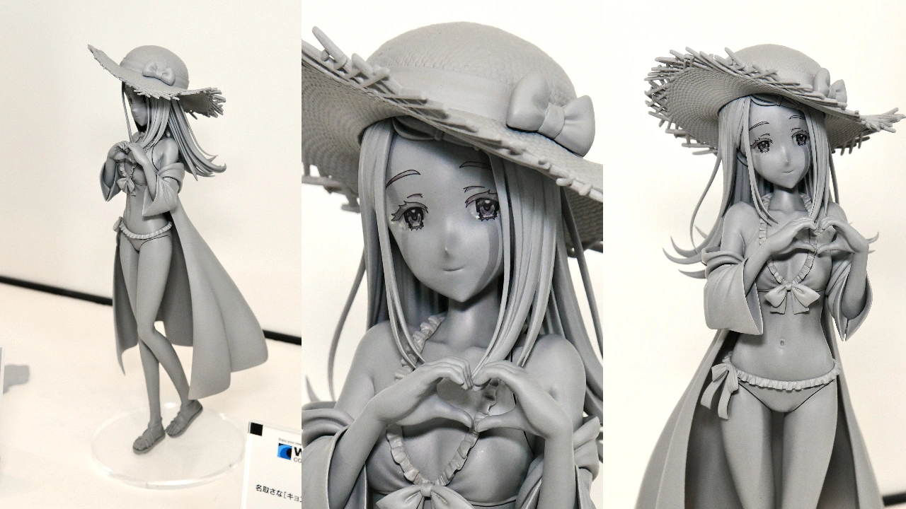 三篠ページ wave 学園アイドルマスター 篠澤広 水着Ver. フィギュア 立体視