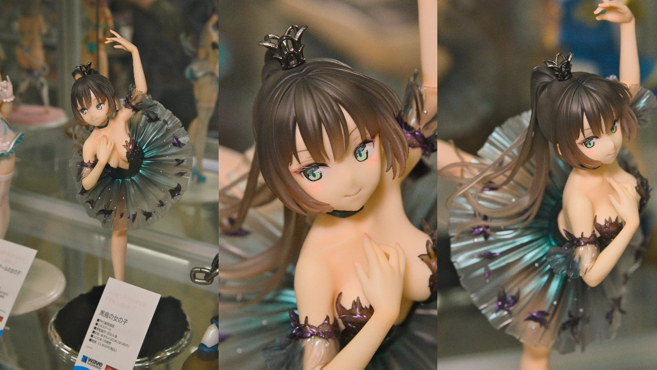 wave Avian Romance Pink Label 黒鳥の女の子