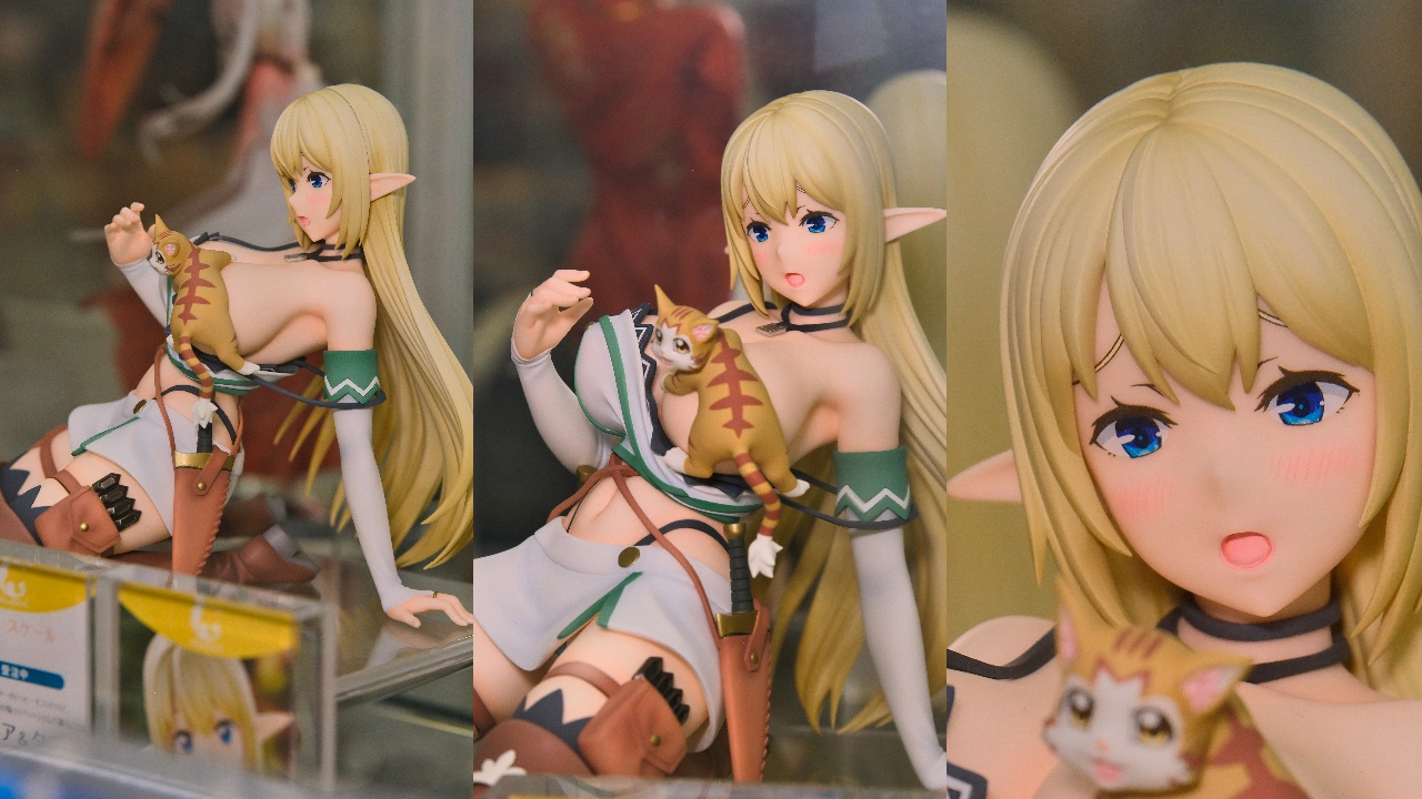 アリスグリント Sランクモンスターの《ベヒーモス》だけど、猫と間違われてエルフ娘の騎士（ペット）として暮らしてます アリア＆タマ