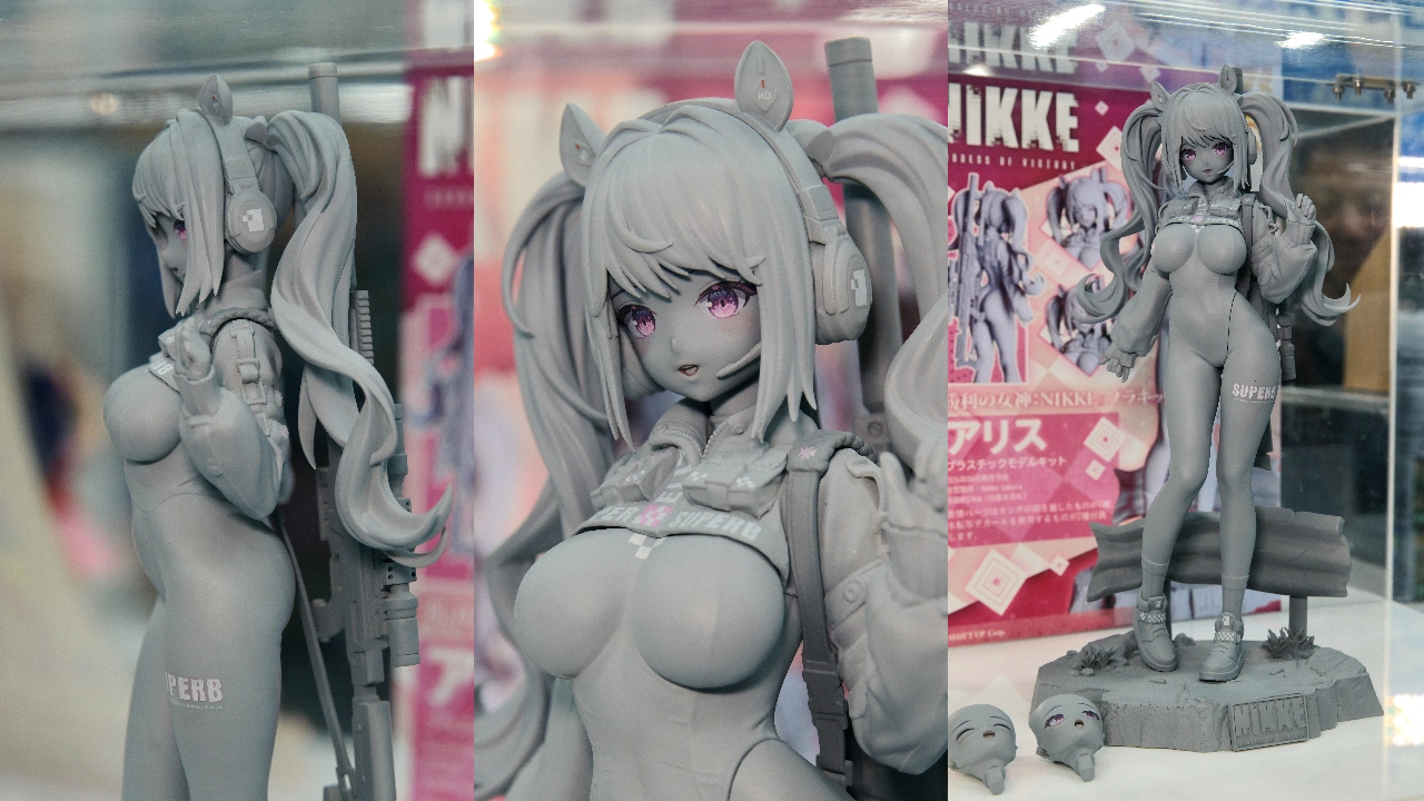 X-PLUS 勝利の女神:NIKKE アリス プラスチックモデル
