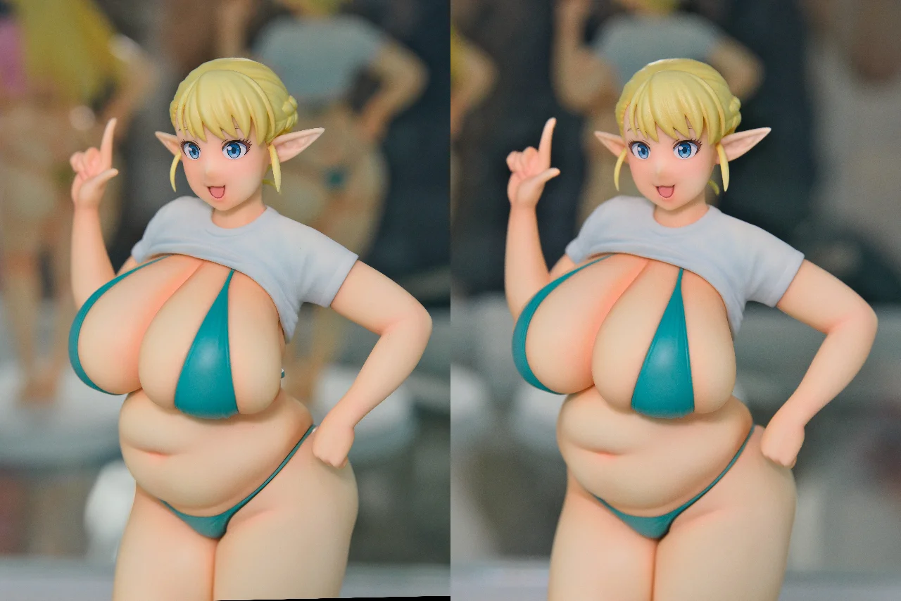 Q-six エルフさんは痩せられない。 絵留札