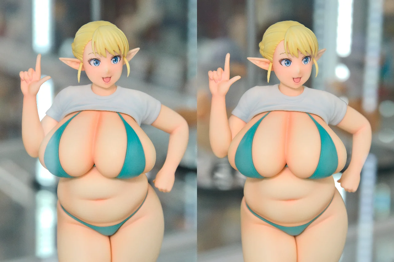 Q-six エルフさんは痩せられない。 絵留札